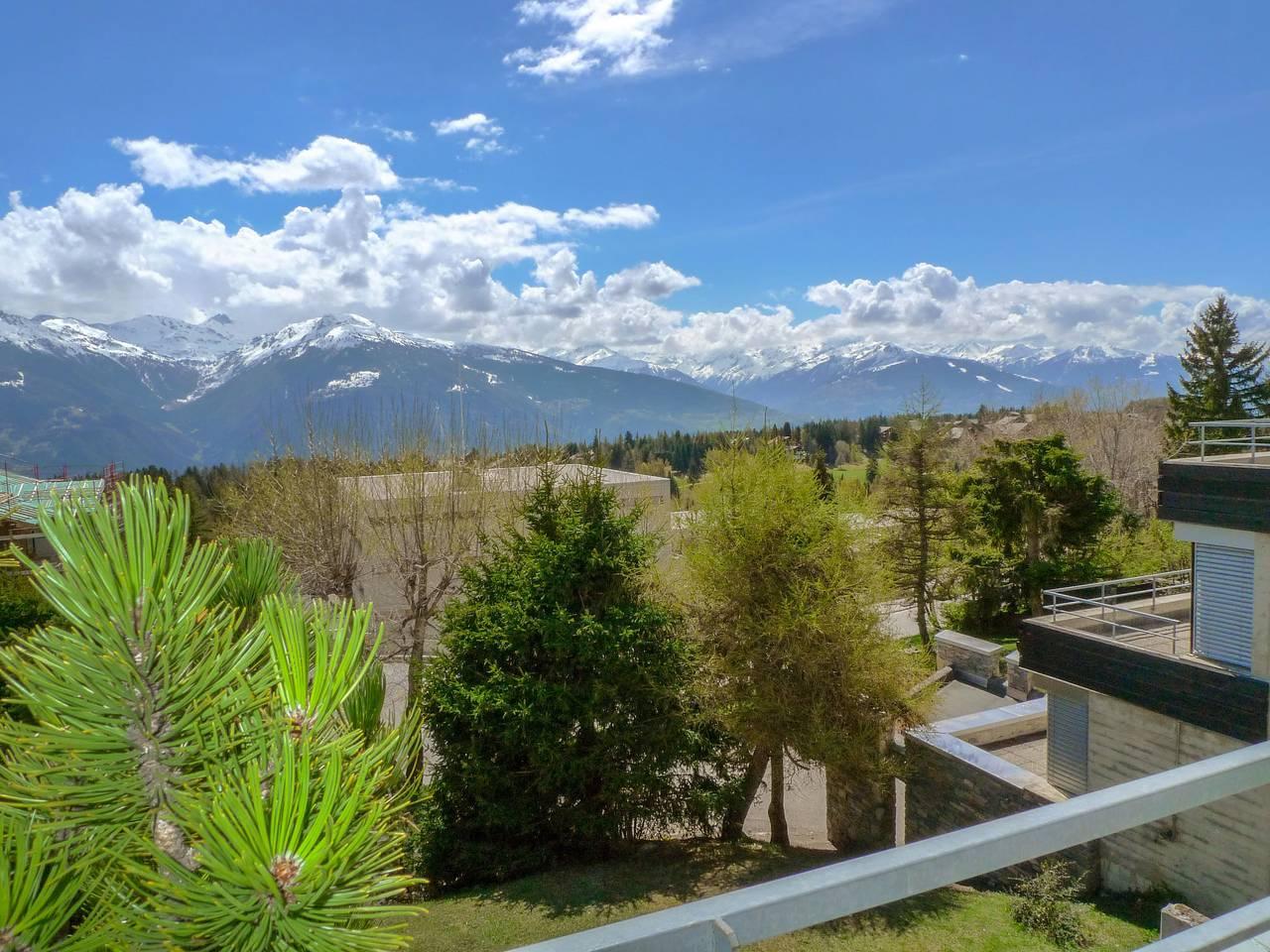 Vakantieappartement met sauna en binnenzwembad en 1 slaapkamer en balkon in Crans-Montana, Zwitserland voor 2 personen foto 21