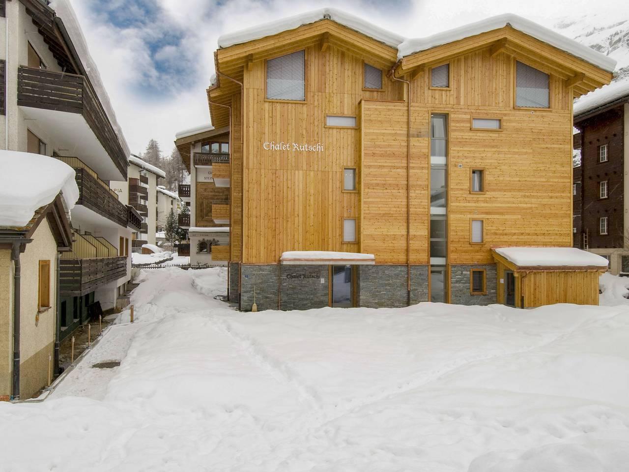 Vakantieappartement met sauna en 1 slaapkamer en terras in Zermatt, Walliser Alpen, Zwitserland voor 2 personen foto 24