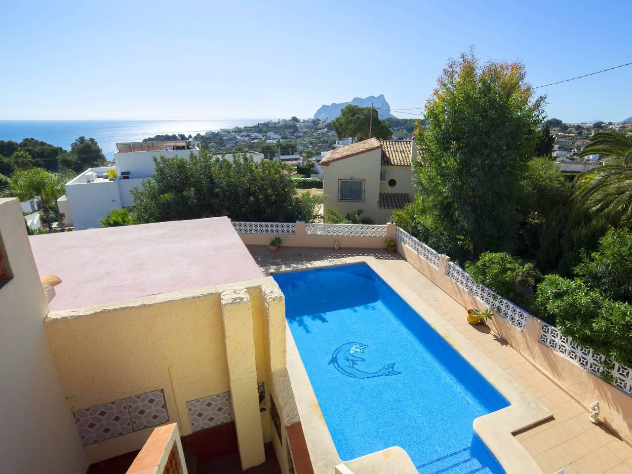 Vakantiehuis met privézwembad en zeezicht in La Fustera, Benissa, Spanje voor 4 personen foto 19