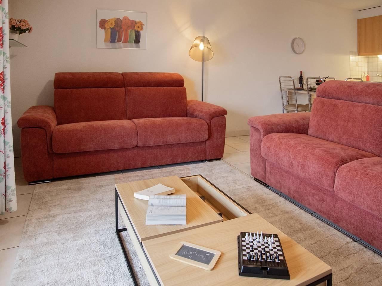 Vakantieappartement met hond toegestaan en 1 slaapkamer en balkon in Ovronnaz, Leytron, Zwitserland voor 4 personen foto 11