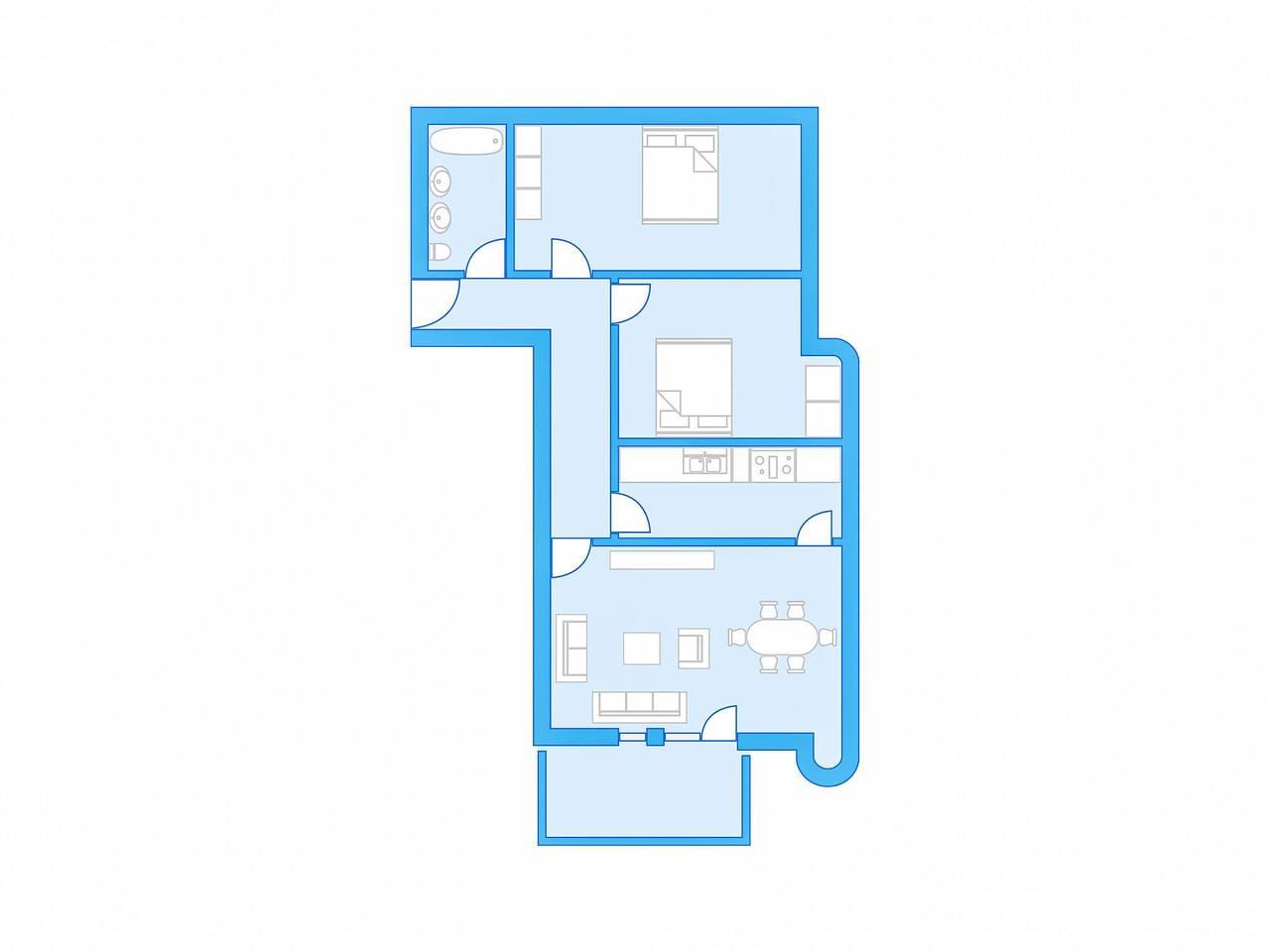 Allod Park Haus C 401 in Davos Platz 1, Davos, Zwitserland voor 5 personen foto 20