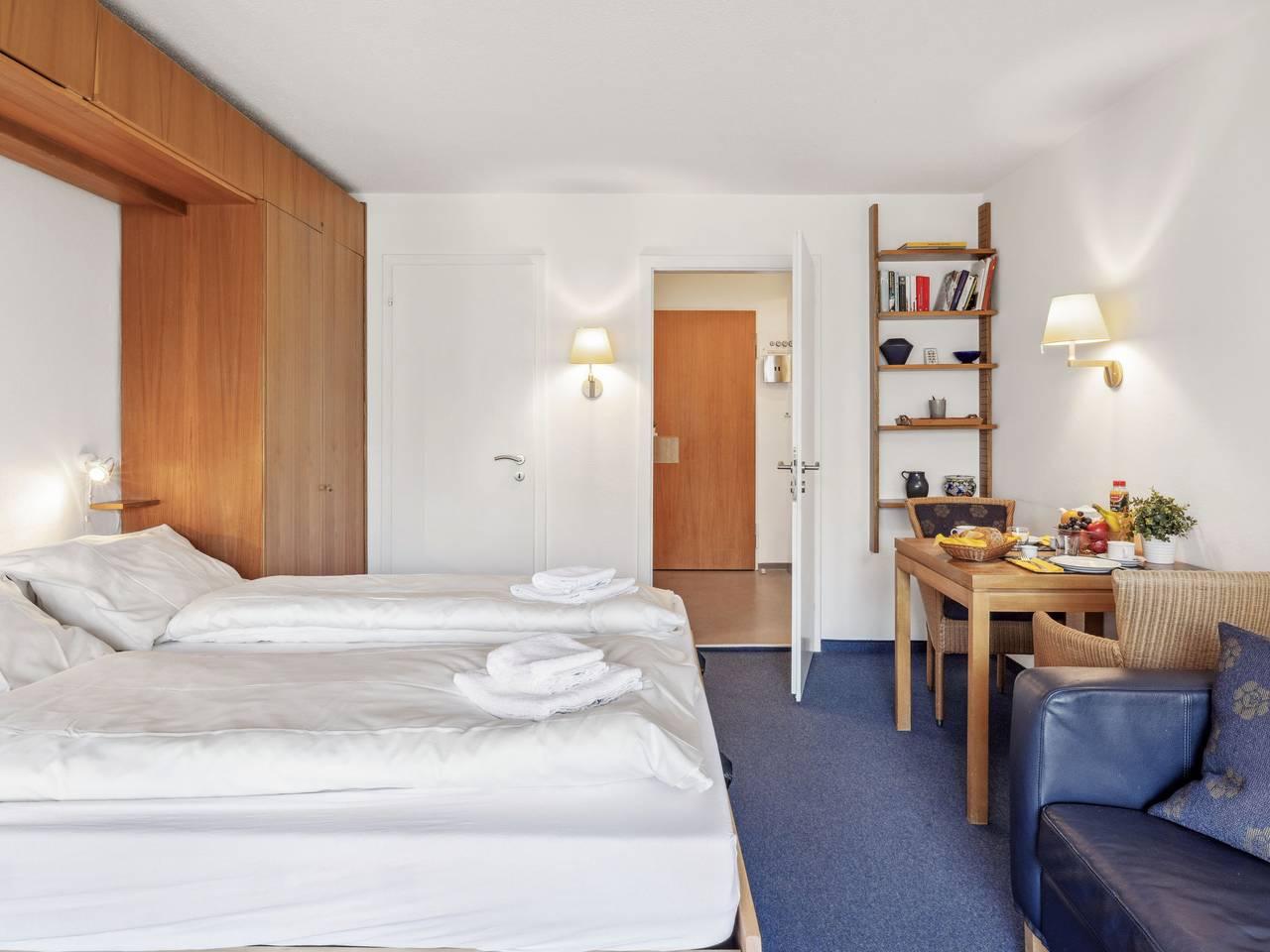 Vakantieappartement met 1 slaapkamer en terras in Arosa, Plessur Alpen, Zwitserland voor 2 personen foto 12