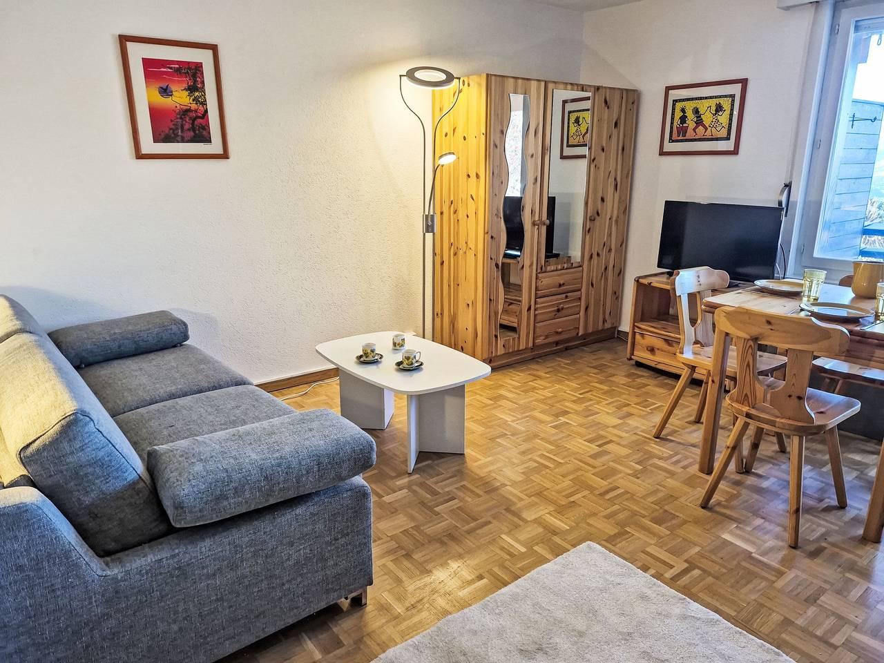 Vakantieappartement met sauna en binnenzwembad in Randogne, Zwitserland voor 2 personen foto 7