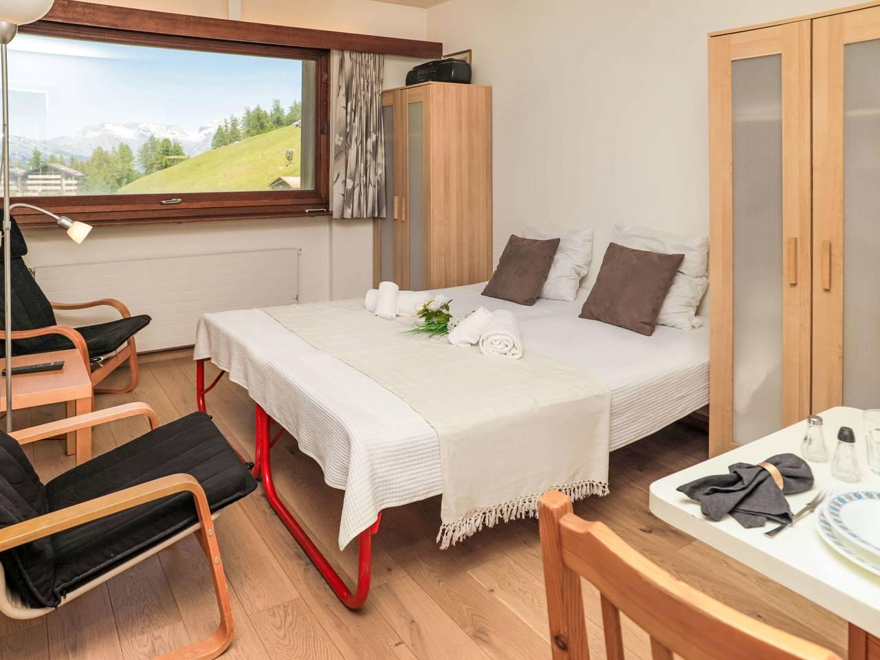 Rosablanche met 1 slaapkamer en sauna in Sornard (Nendaz), Nendaz, Zwitserland voor 4 personen foto 3