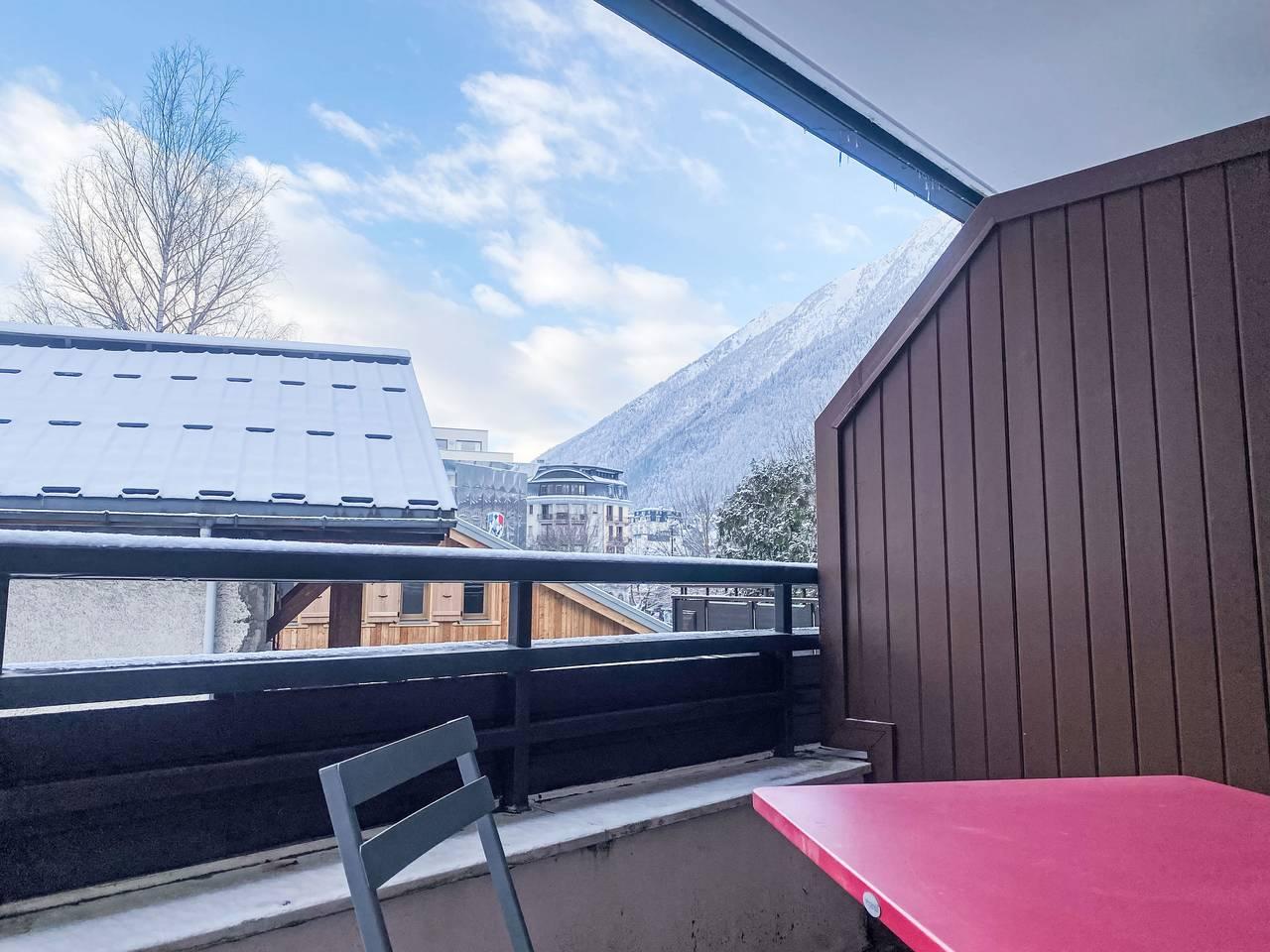 L'Espace Montagne met 1 slaapkamer en terras in Brevent-Flegere, Chamonix, Frankrijk voor 4 personen foto 8