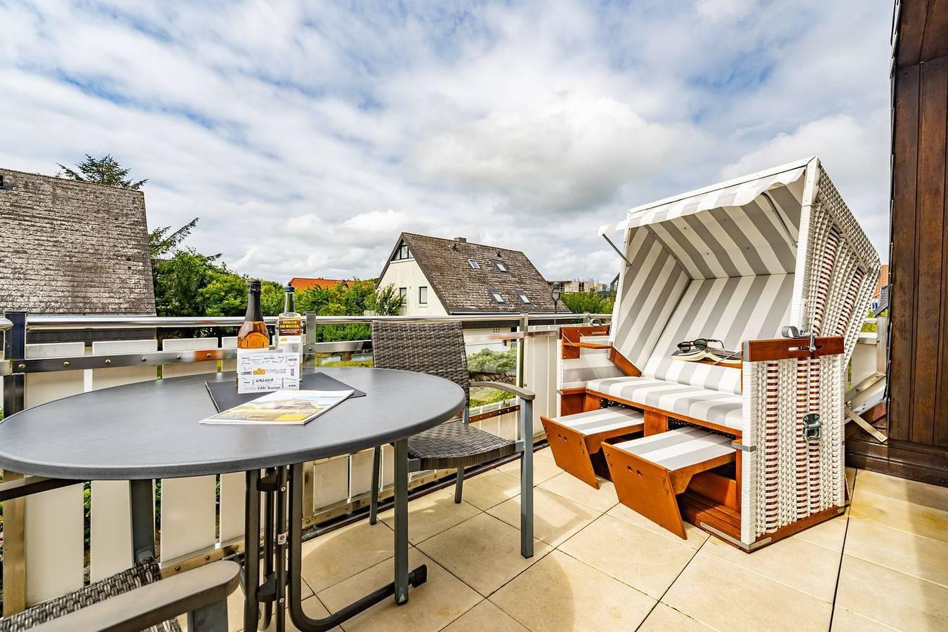 Vakantieappartement met 70 m², 2 slaapkamers en balkon in Wenningstedt, Sylt, Duitsland voor 4 personen foto 23