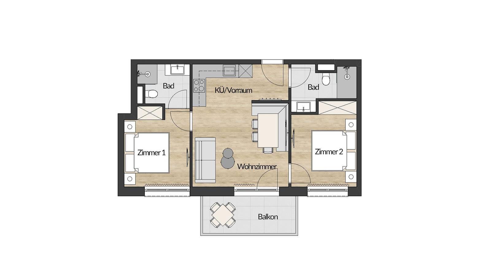 Vakantieappartement in Oetz, Oostenrijk voor 6 personen foto 10