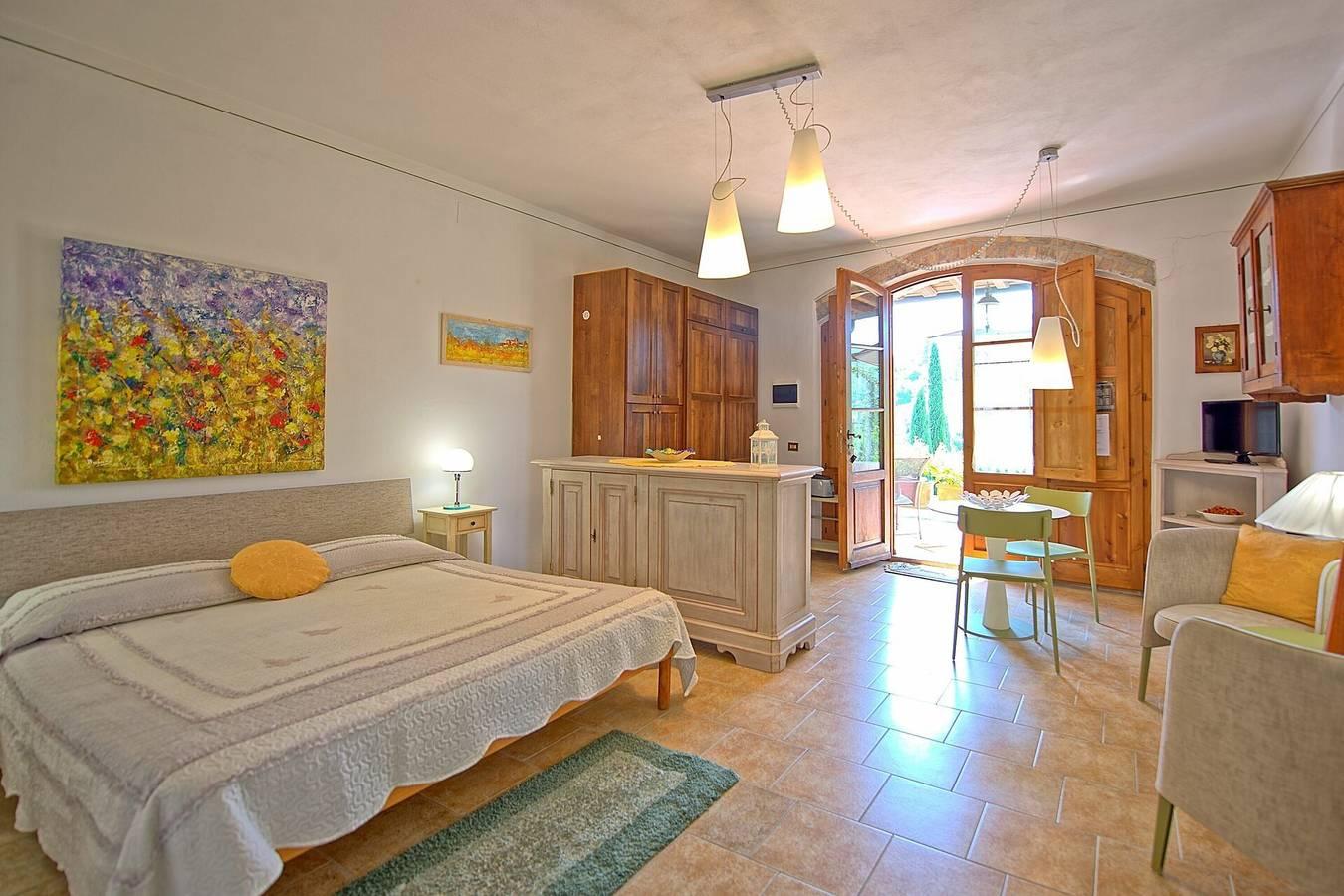 Poggiluglio - Ovile in San Gimignano, Provincie Siena, Italië voor 2 personen foto 19