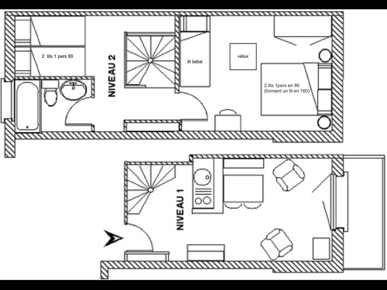 Vakantieappartement in La Clusaz, Frankrijk voor 4 personen foto 13