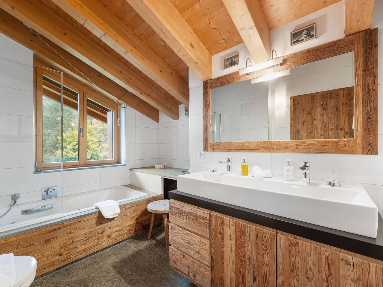 Vakantieappartement met sauna en 3 slaapkamers en balkon in Zermatt, Walliser Alpen, Zwitserland voor 6 personen foto 20