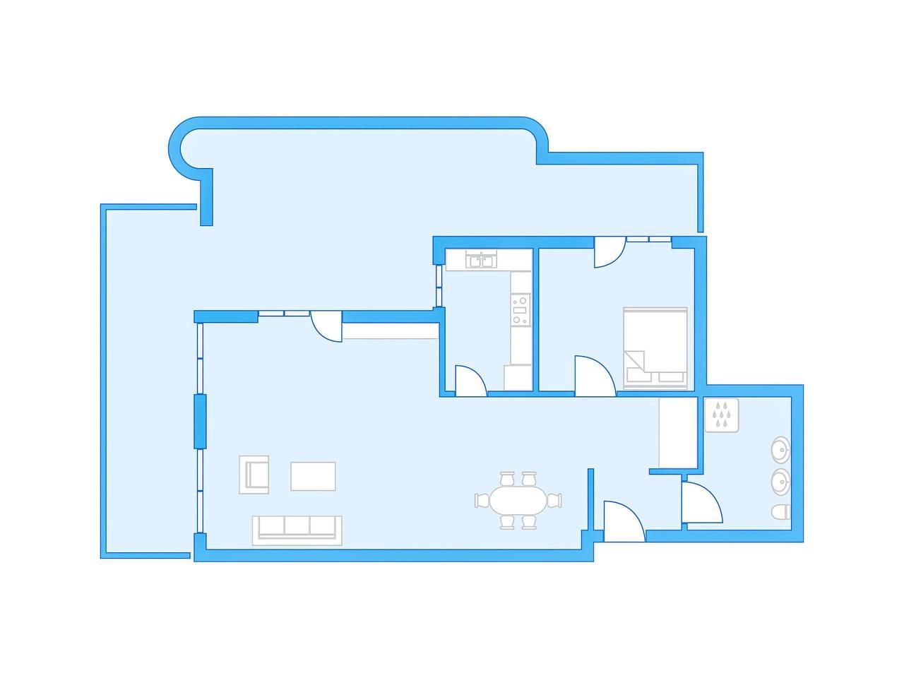 Allod Park Haus C 705 in Davos Platz 1, Davos, Zwitserland voor 5 personen foto 18