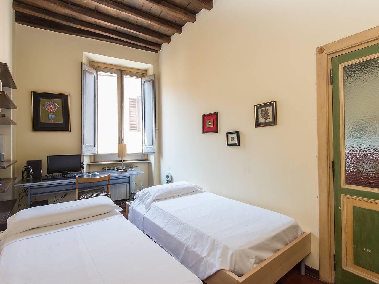 Vakantieappartement met airconditioning in Centrum van Rome, Rome, Italië voor 5 personen foto 23