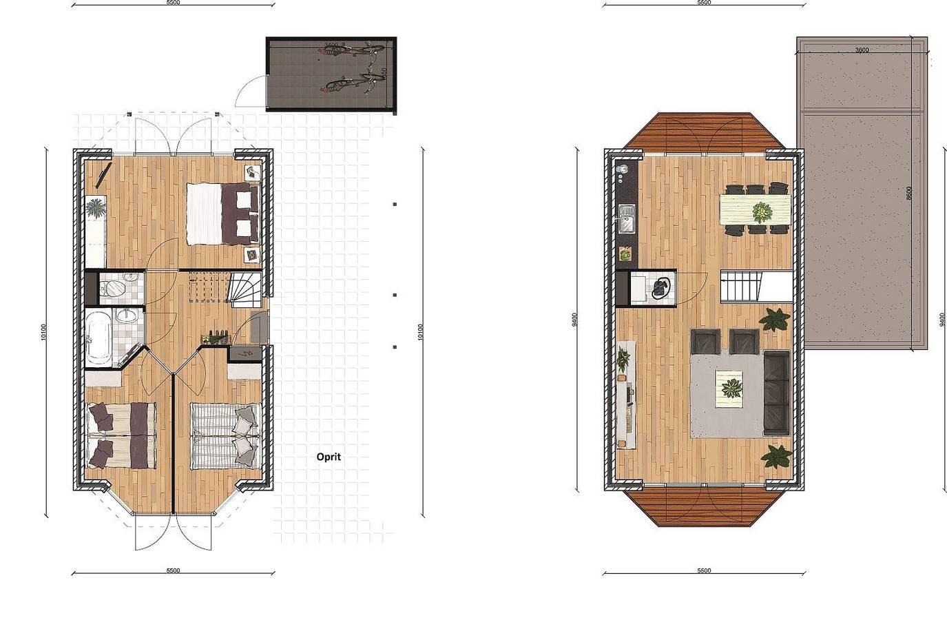 Kustpark Village Scaldia — Grimaud 173 - Kustpark Village in Hoofdplaat, Zeeuwse Kust, Nederland voor 6 personen foto 24