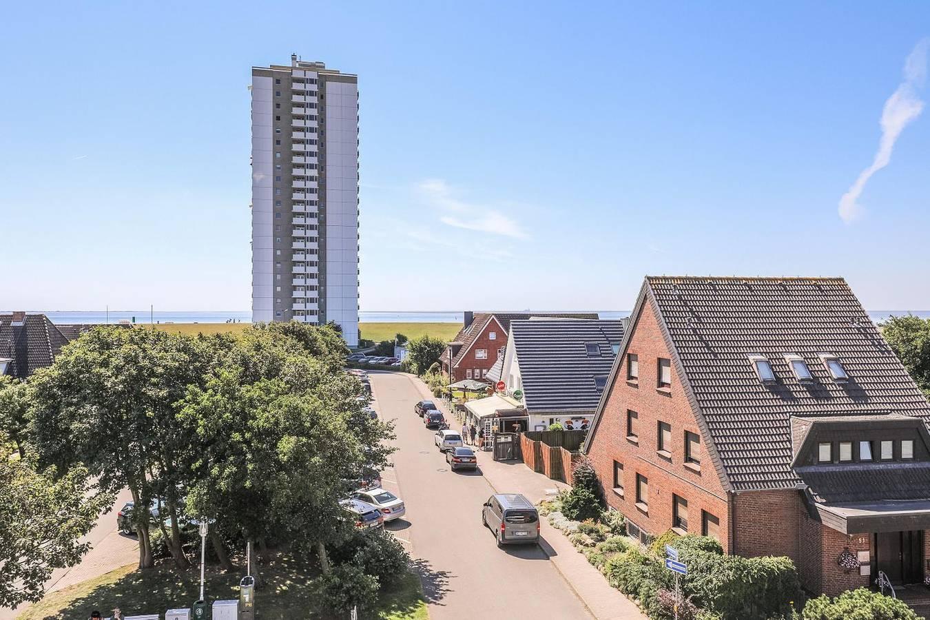 Haus Luv, Wohnung 33: Meerblick, Balkon, 100 m zur Nordsee. in Büsum, Dithmarschen, Duitsland voor 2 personen foto 22
