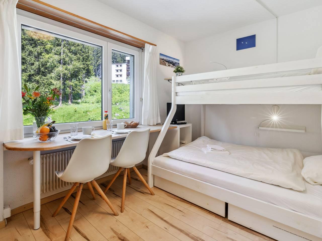 Vakantieappartement met 1 slaapkamer in Arosa, Plessur Alpen, Zwitserland voor 2 personen foto 3