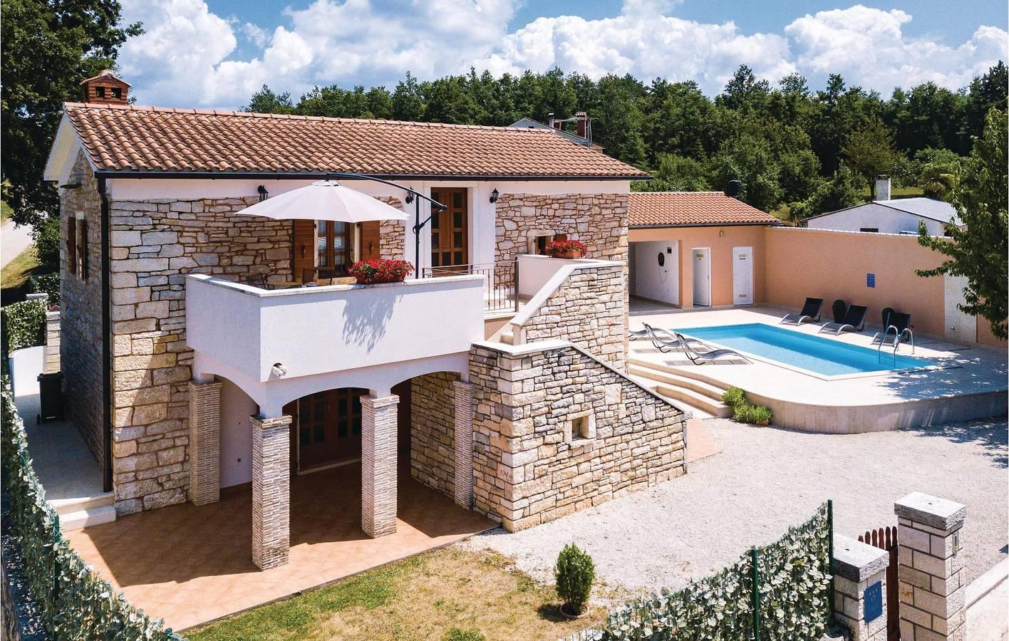 Vakantiehuis in Pazin, Kroatië voor 8 personen foto 2