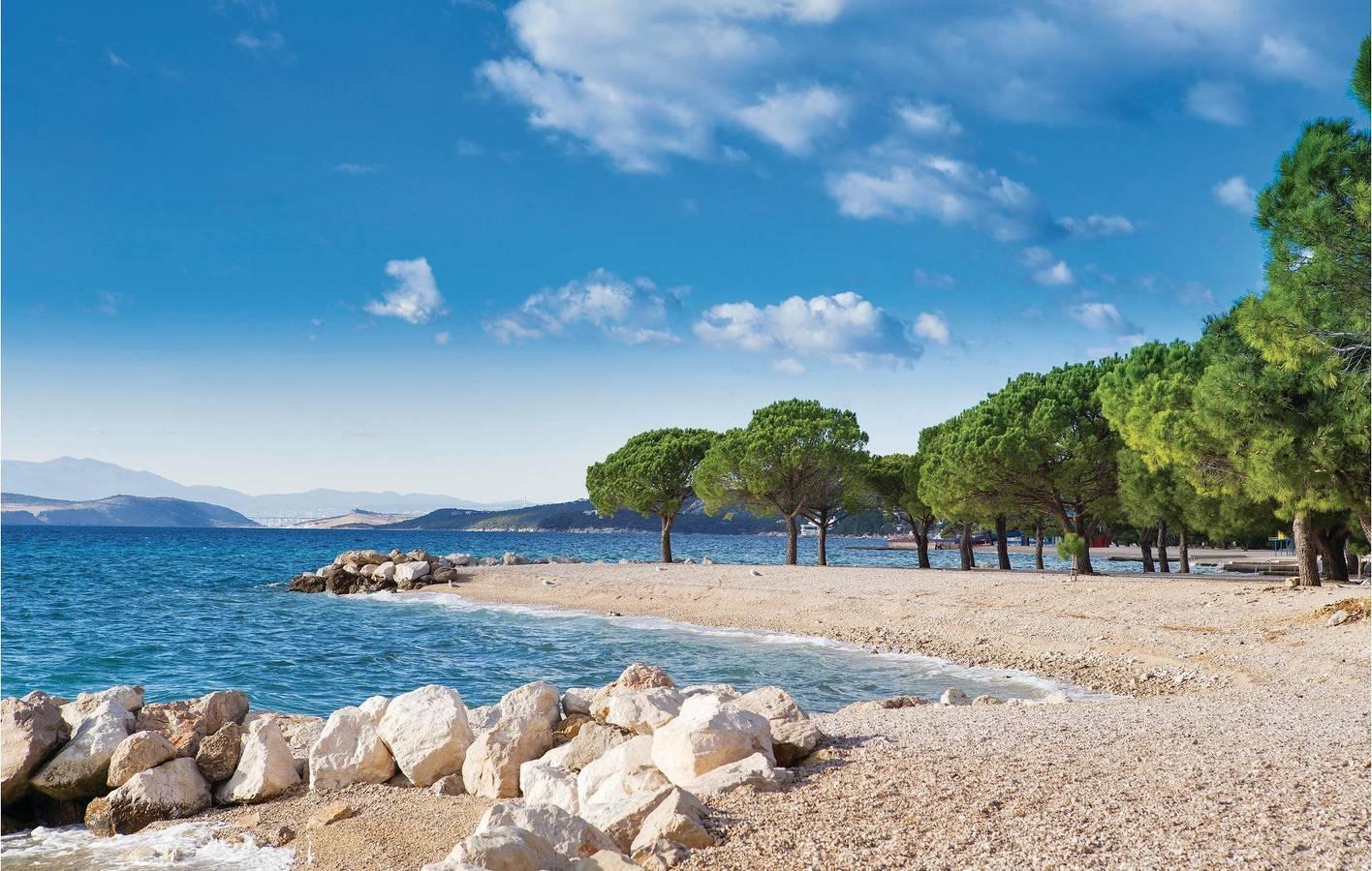 Gezellig, op 2 km van het strand: modern appartement in Selce, Primorje-Gorski Kotar, Kroatië voor 3 personen foto 21