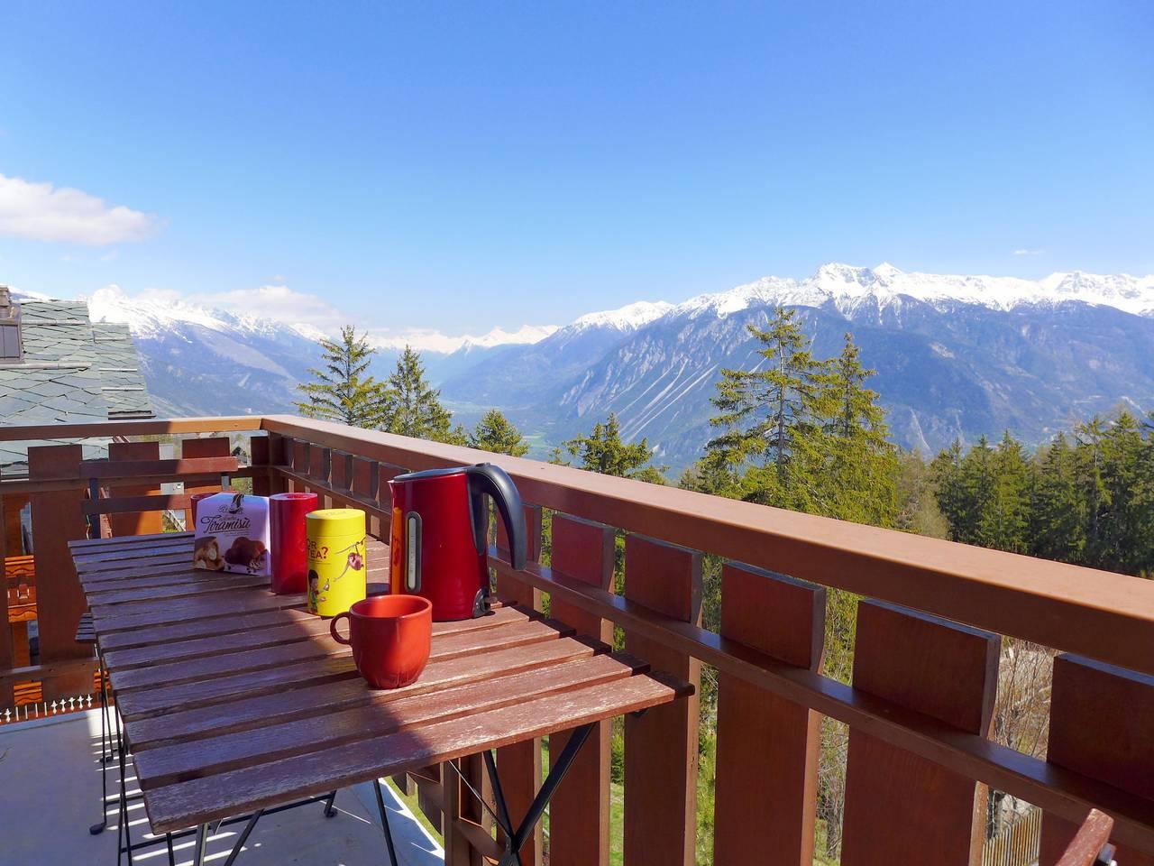 Vakantieappartement in Randogne, Zwitserland voor 4 personen