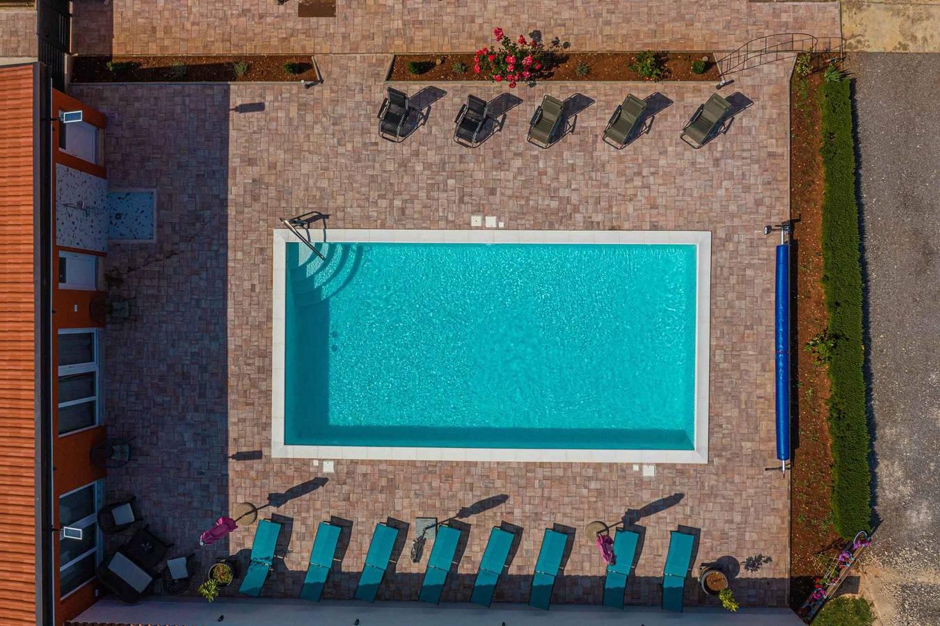 Vakantiehuis met grote tuin en airconditioning in Pula, Kroatië voor 3 personen foto 19