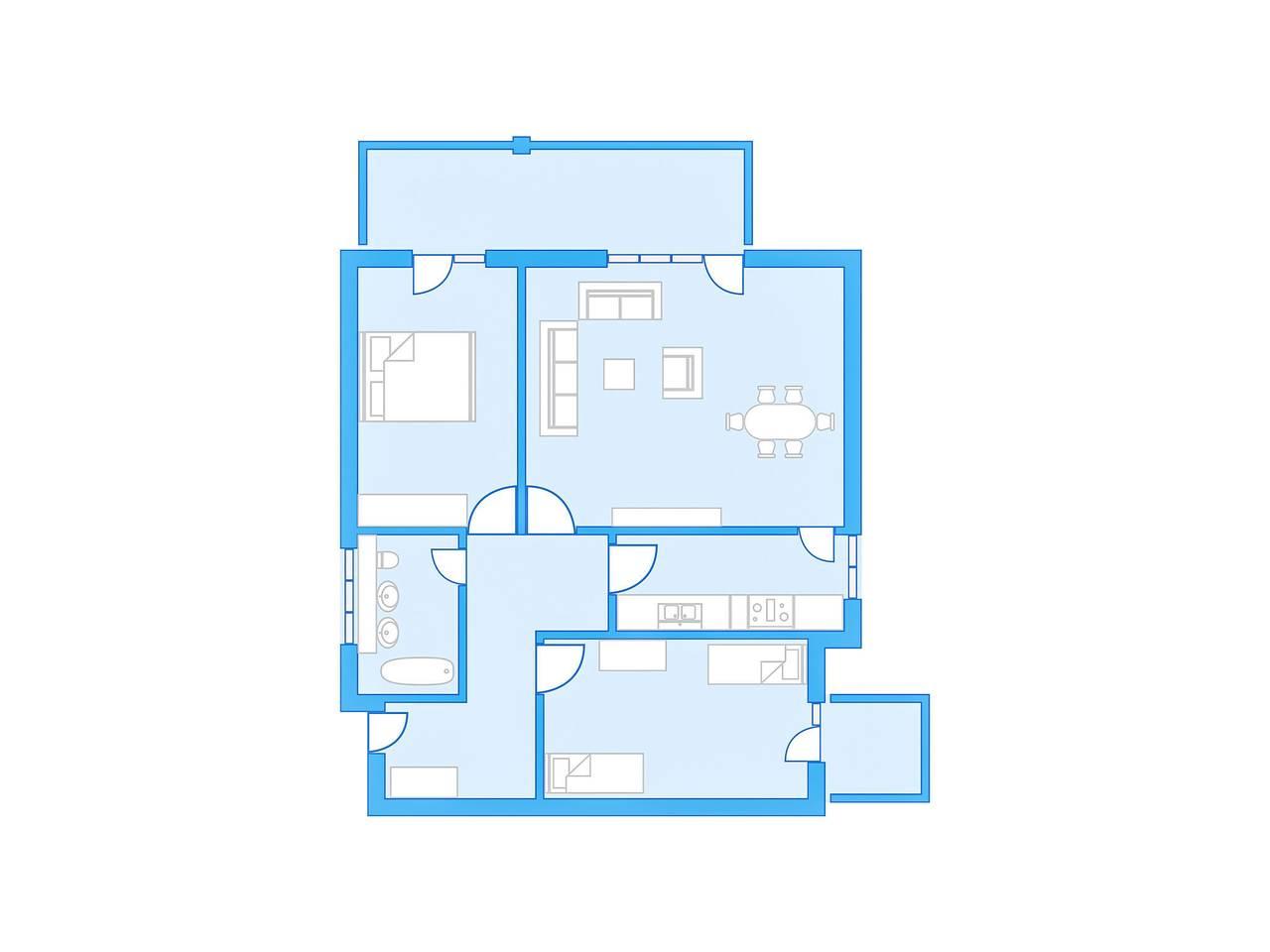 Allod Park Haus C 605 in Davos Platz 1, Davos, Zwitserland voor 5 personen foto 20