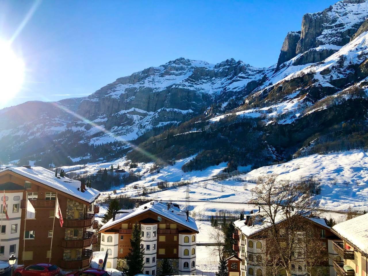 Vakantieappartement met 1 slaapkamer en balkon in Leukerbad, Wallis, Zwitserland voor 2 personen foto 11