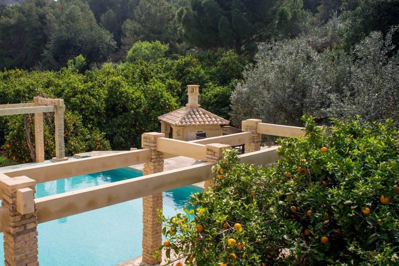 Villa "Luz Casa Valenciana Siglo Xix" met uitzicht op de bergen in Alzira, Valencia Provincie, Spanje voor 7 personen foto 21