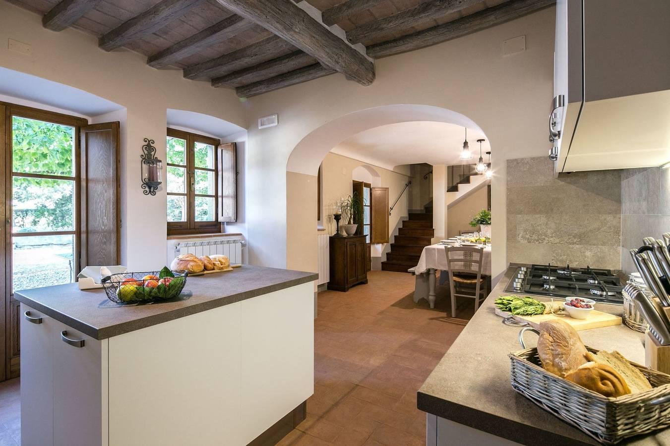 Case Sant'anna in Cortona, Provincie Arezzo, Italië voor 18 personen foto 20