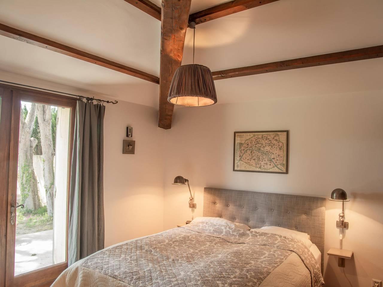 Luxe villa met privézwembad, op 750m van dorp in Beaumes-de-Venise, Vaucluse, Frankrijk voor 6 personen foto 23