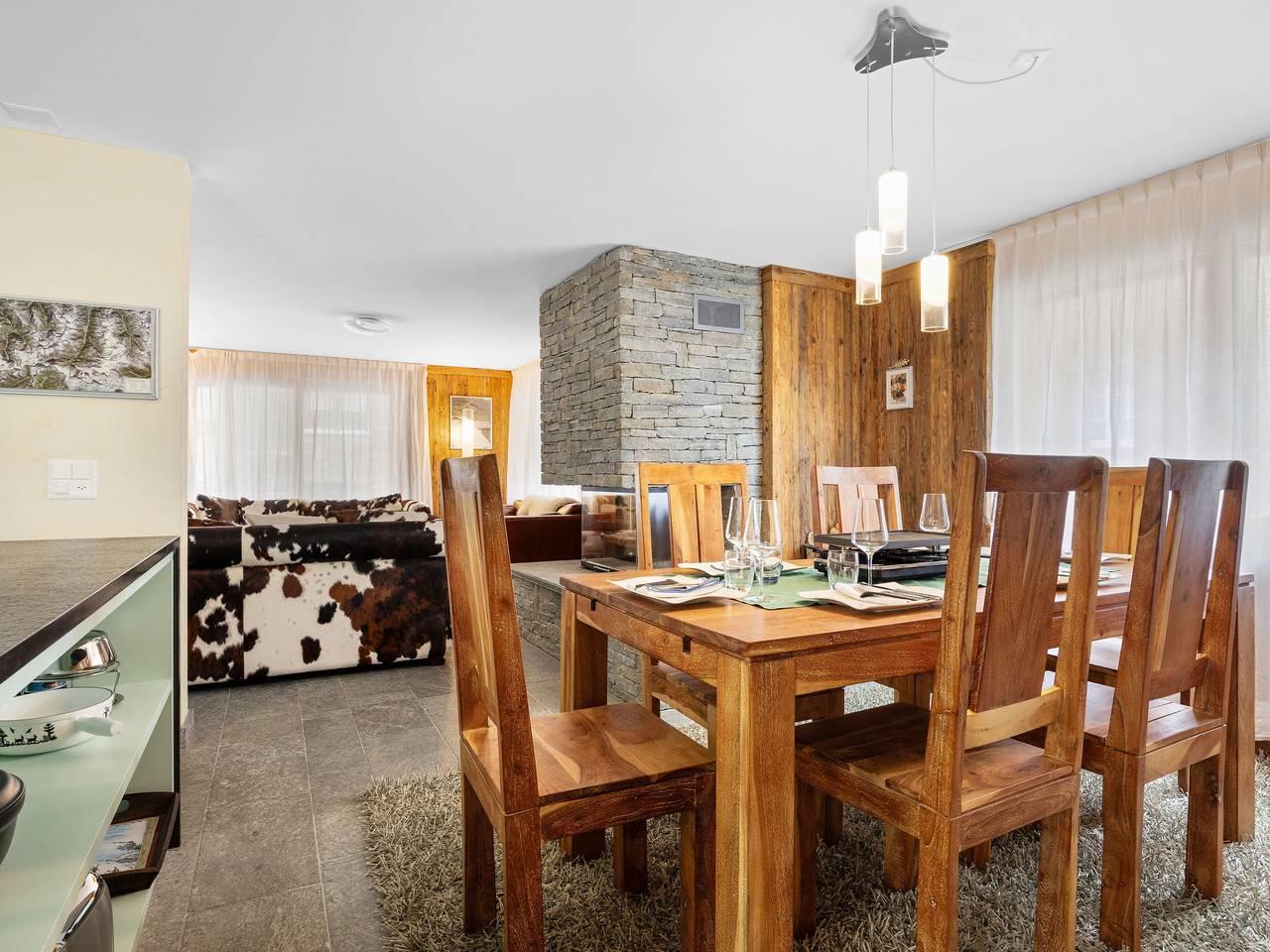 Vakantieappartement met sauna en 3 slaapkamers en balkon in Zermatt, Walliser Alpen, Zwitserland voor 6 personen foto 15