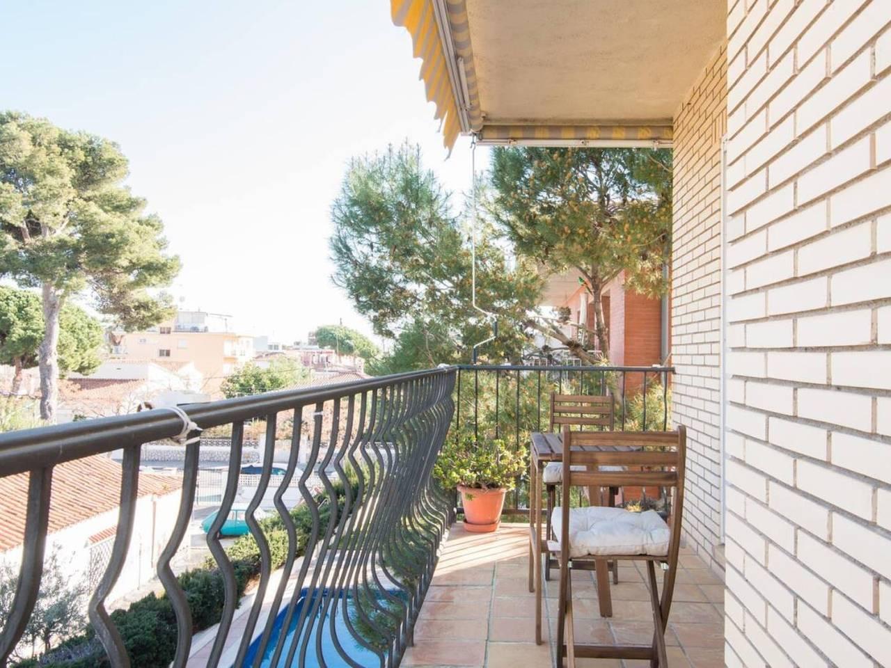 Vakantieappartement met balkon in Castelldefels, Baix Llobregat, Spanje voor 6 personen foto 19