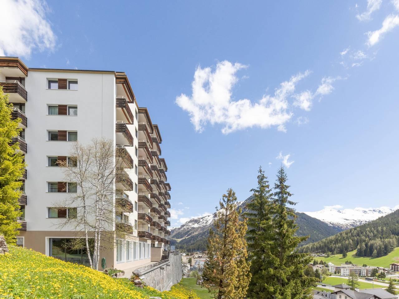 Vakantieappartement met sauna en binnenzwembad in Flüelapass, Davos, Zwitserland voor 4 personen foto 19