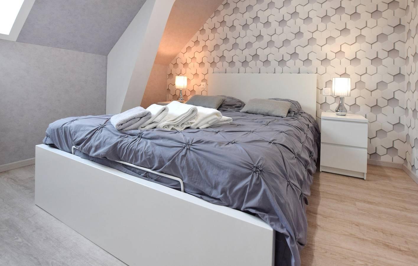 Gezellig Vakantie Appartement met WiFi, TV & Fitnessapparatuur bij Pirou in Manche, Frankrijk voor 8 personen foto 22