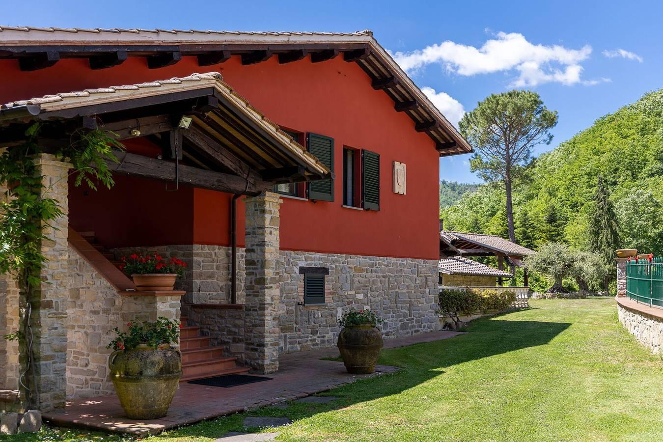 Villa Contessa in Gubbio, Umbrië, Italië voor 10 personen foto 22