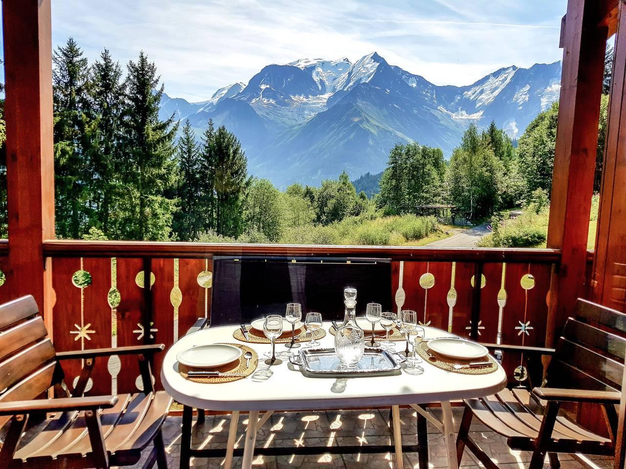 Le Tagre in Saint-Gervais-les-Bains, Mont Blanc-massief, Frankrijk voor 6 personen