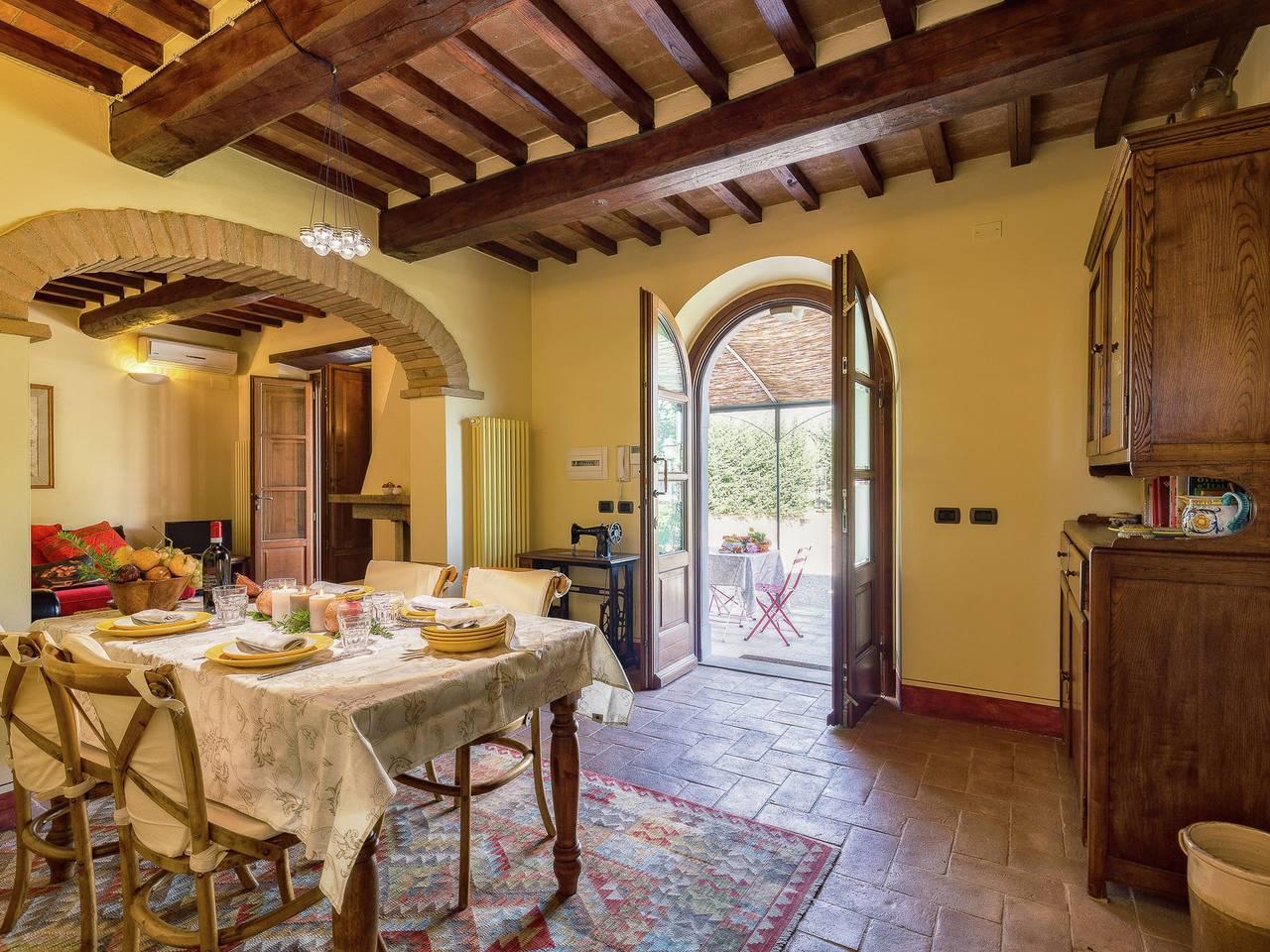 Villa in Cortona met privézwembad in Cortona, Provincie Arezzo, Italië voor 4 personen foto 21