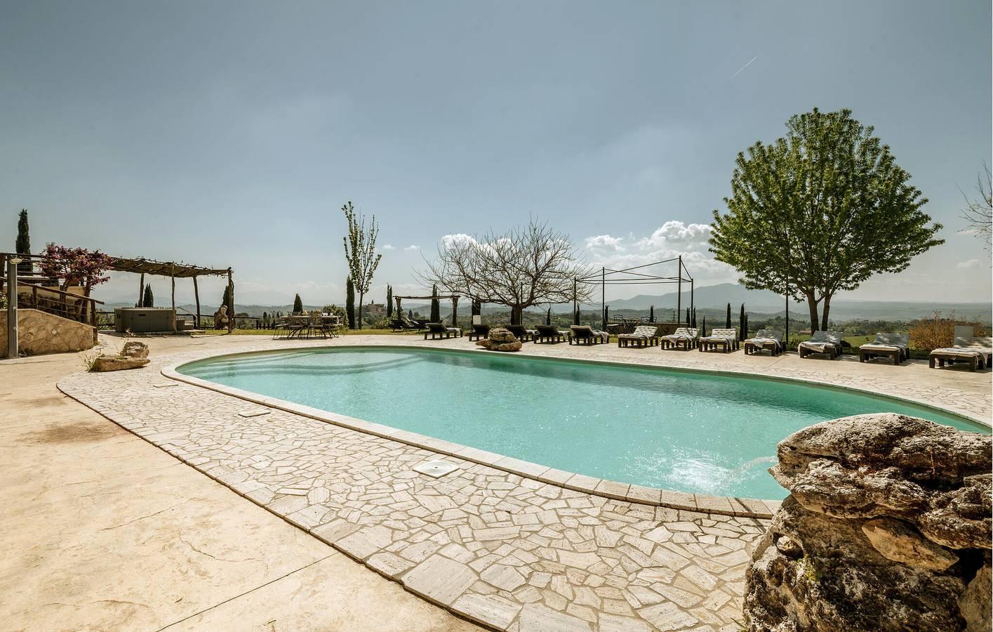 Gezellig appartement met zwembad en wifi in de buurt in Collevecchio, Provincie Rieti, Italië voor 12 personen foto 22