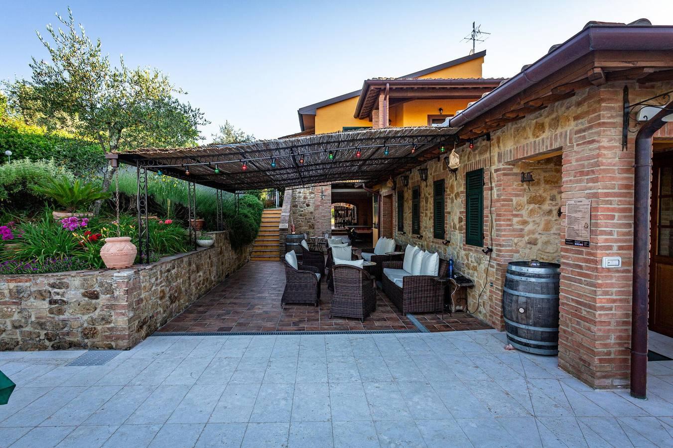 Villa Amadeo in Montaione, Provincie Florence, Italië voor 12 personen foto 23
