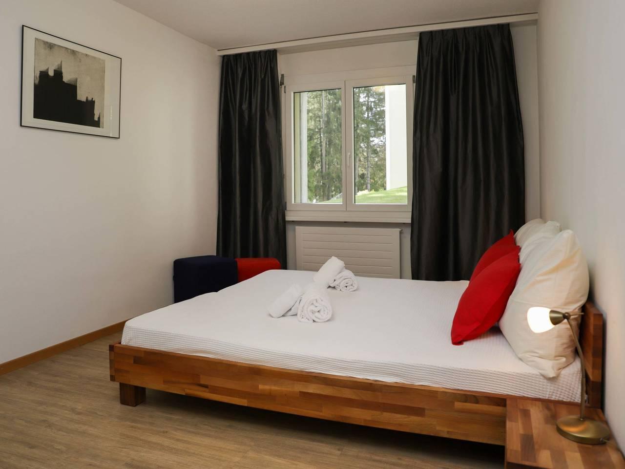 Allod Park Haus C met 1 slaapkamer en binnenzwembad in Davos Platz 1, Davos, Zwitserland voor 5 personen foto 11