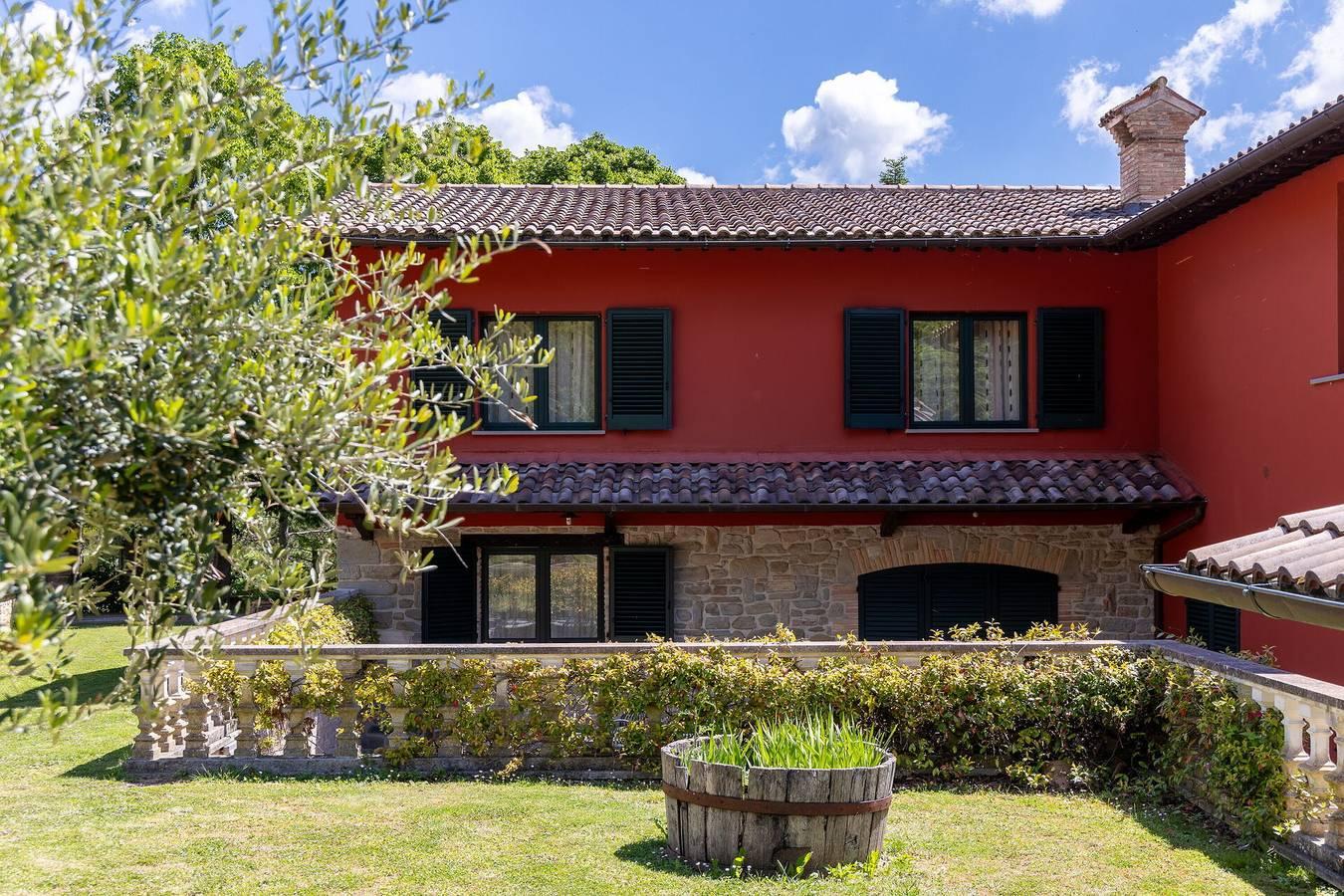 Villa Contessa in Gubbio, Umbrië, Italië voor 10 personen foto 20