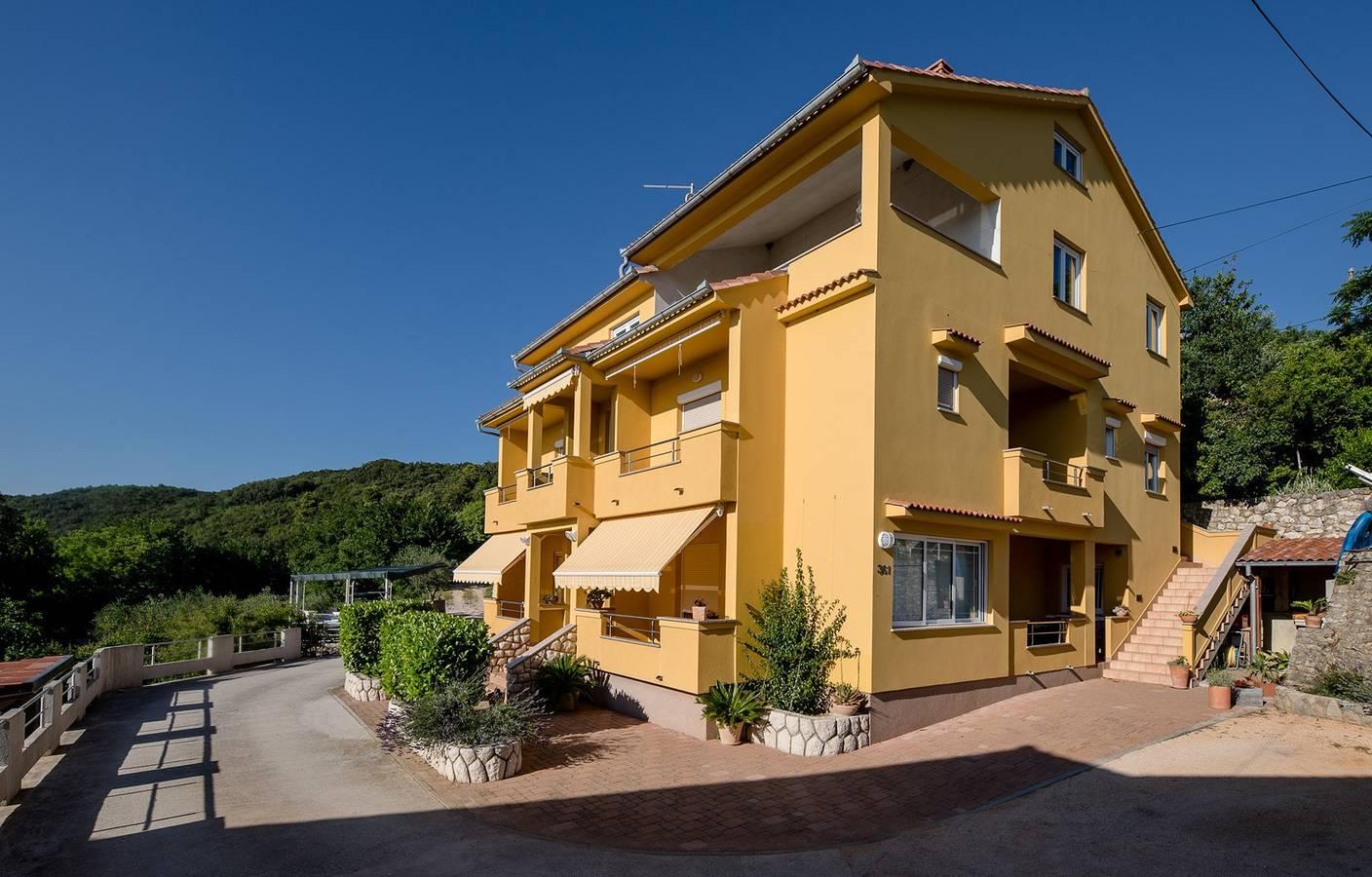 Vakantieappartement met uitzicht op zee in Kampor, Rab, Kroatië voor 6 personen foto 22