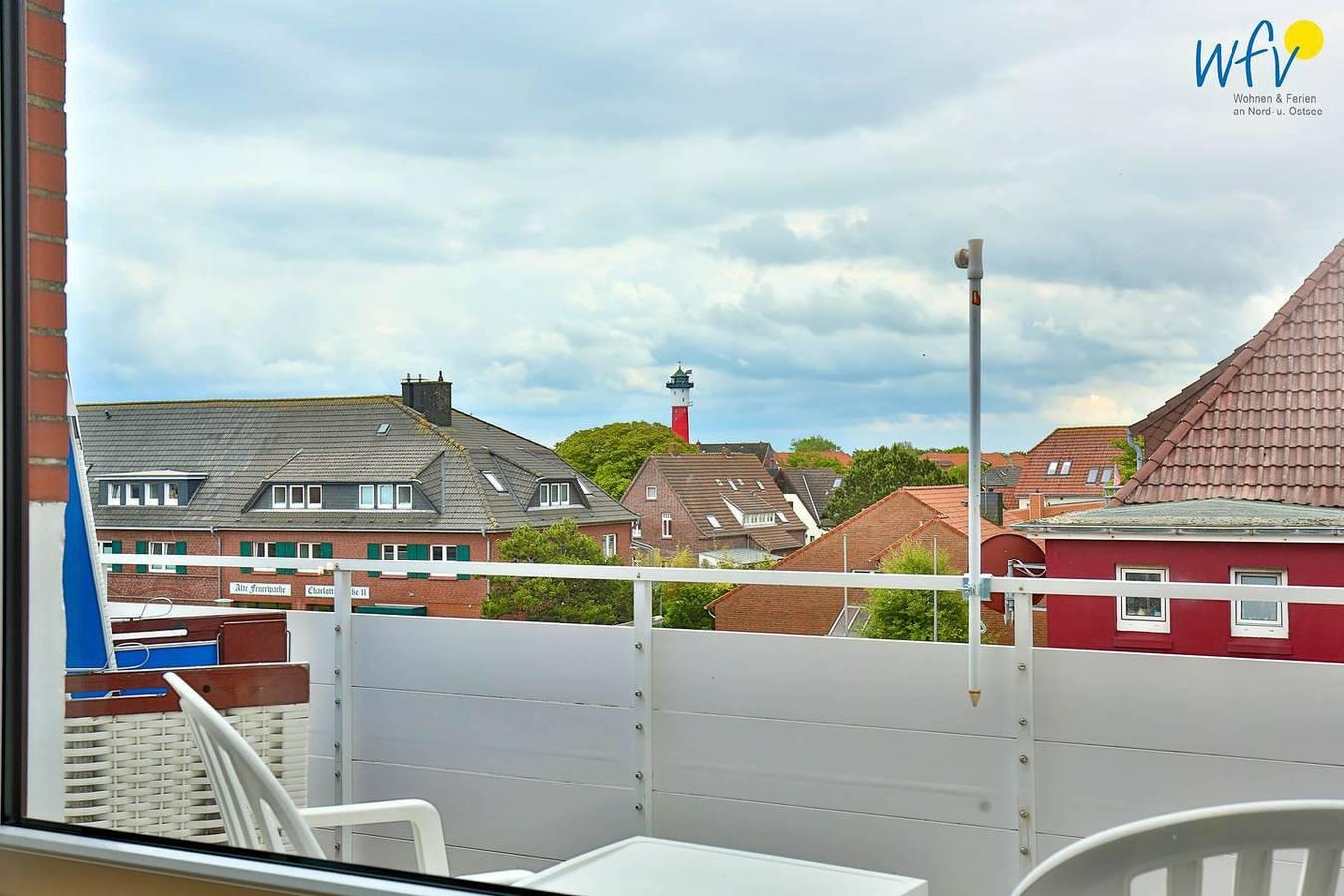 Vakantieappartement met 40 m², 1 slaapkamer en balkon in Wangerooge, Duitsland voor 4 personen foto 21