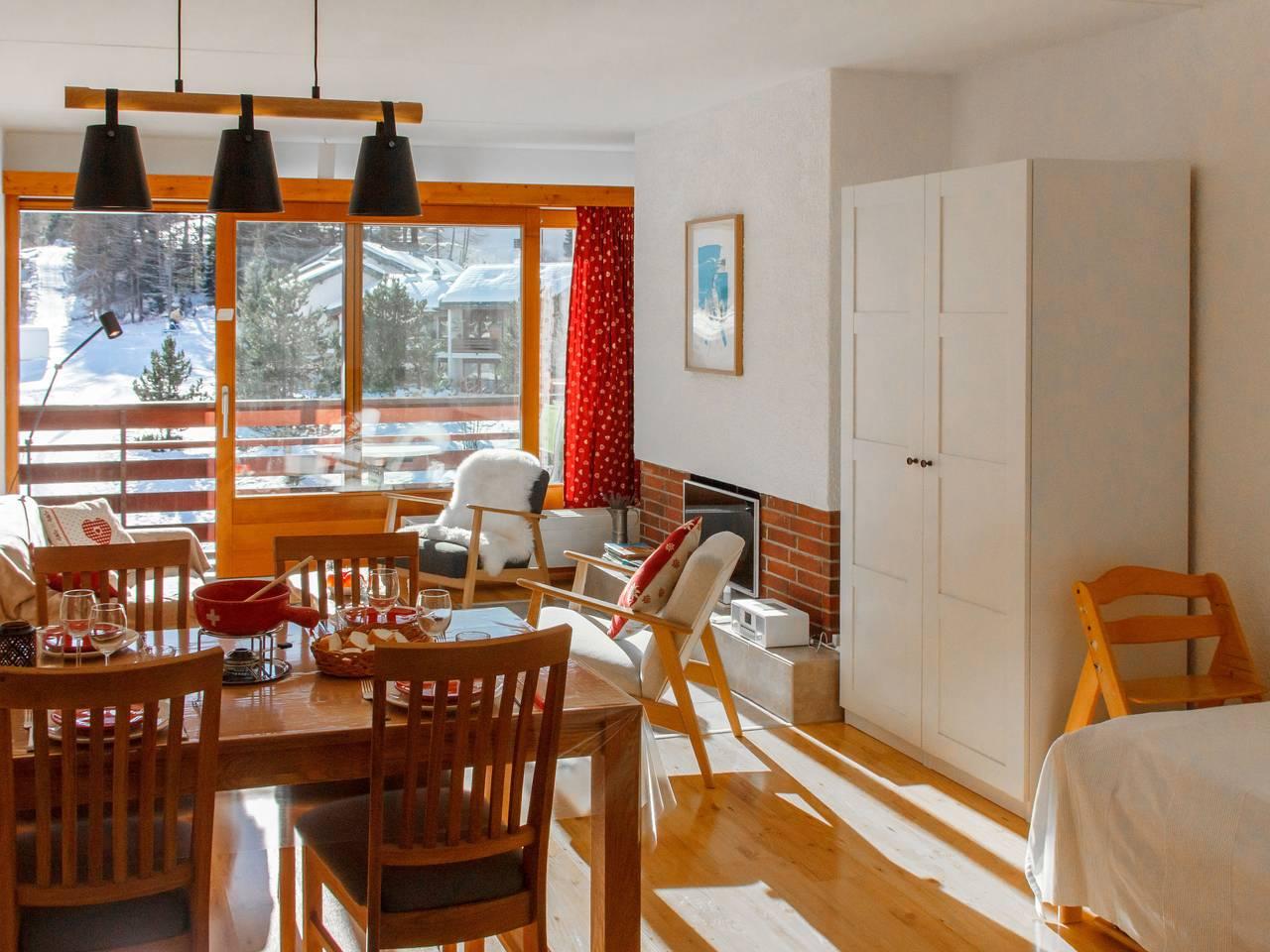 Rosablanche met 1 slaapkamer en sauna in Sornard (Nendaz), Nendaz, Zwitserland voor 4 personen foto 12