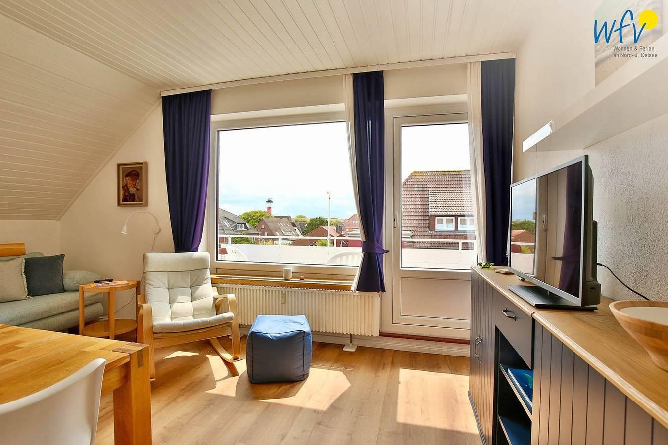 Vakantieappartement met 40 m², 1 slaapkamer en balkon in Wangerooge, Duitsland voor 4 personen foto 22