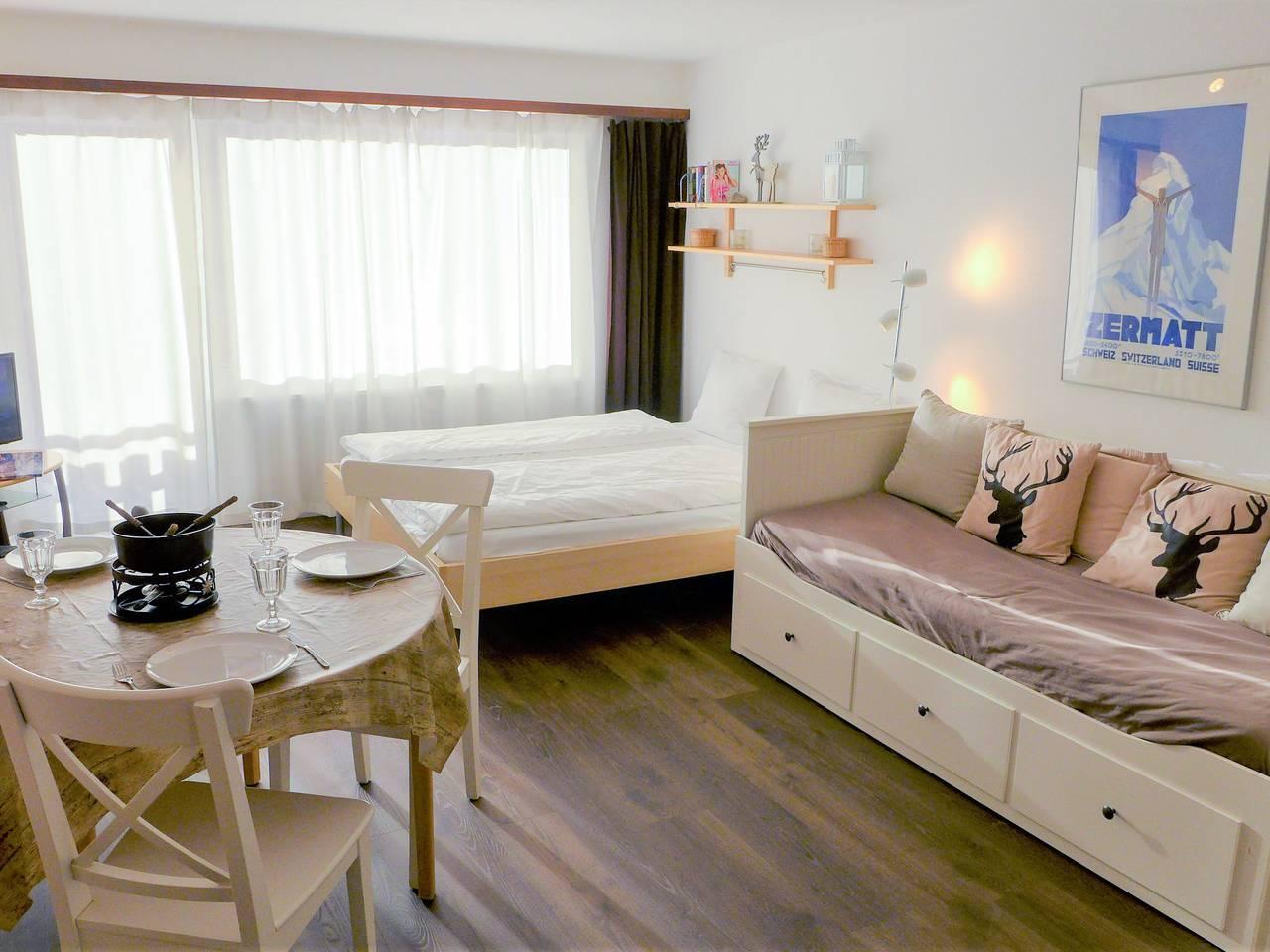 Vakantieappartement in Zermatt, Zwitserland voor 3 personen foto 3