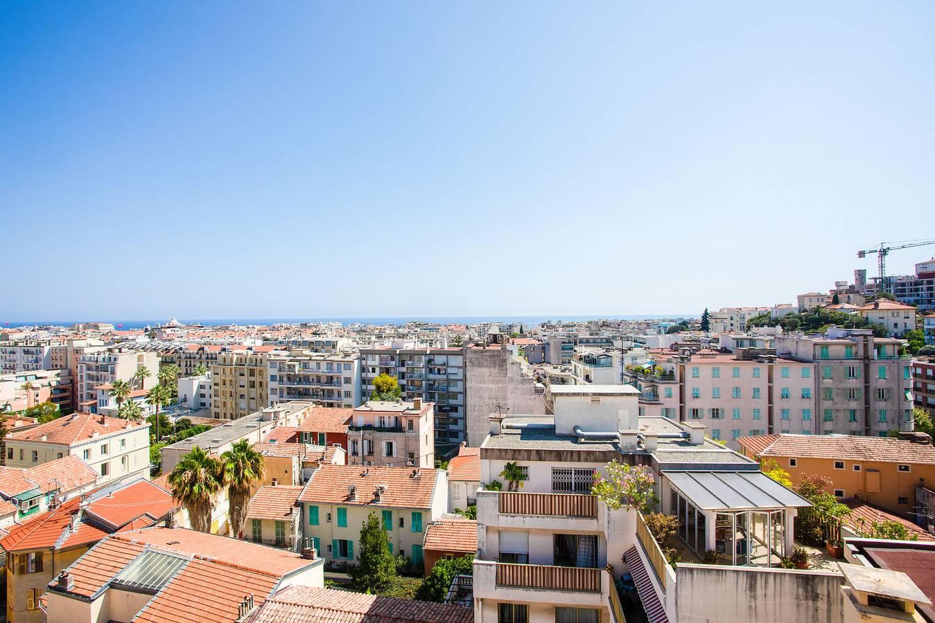 Passy Azur - Vue mer à 10 min de la plage in Nice, Middellandse Zeekust (Frankrijk), Frankrijk voor 2 personen foto 23