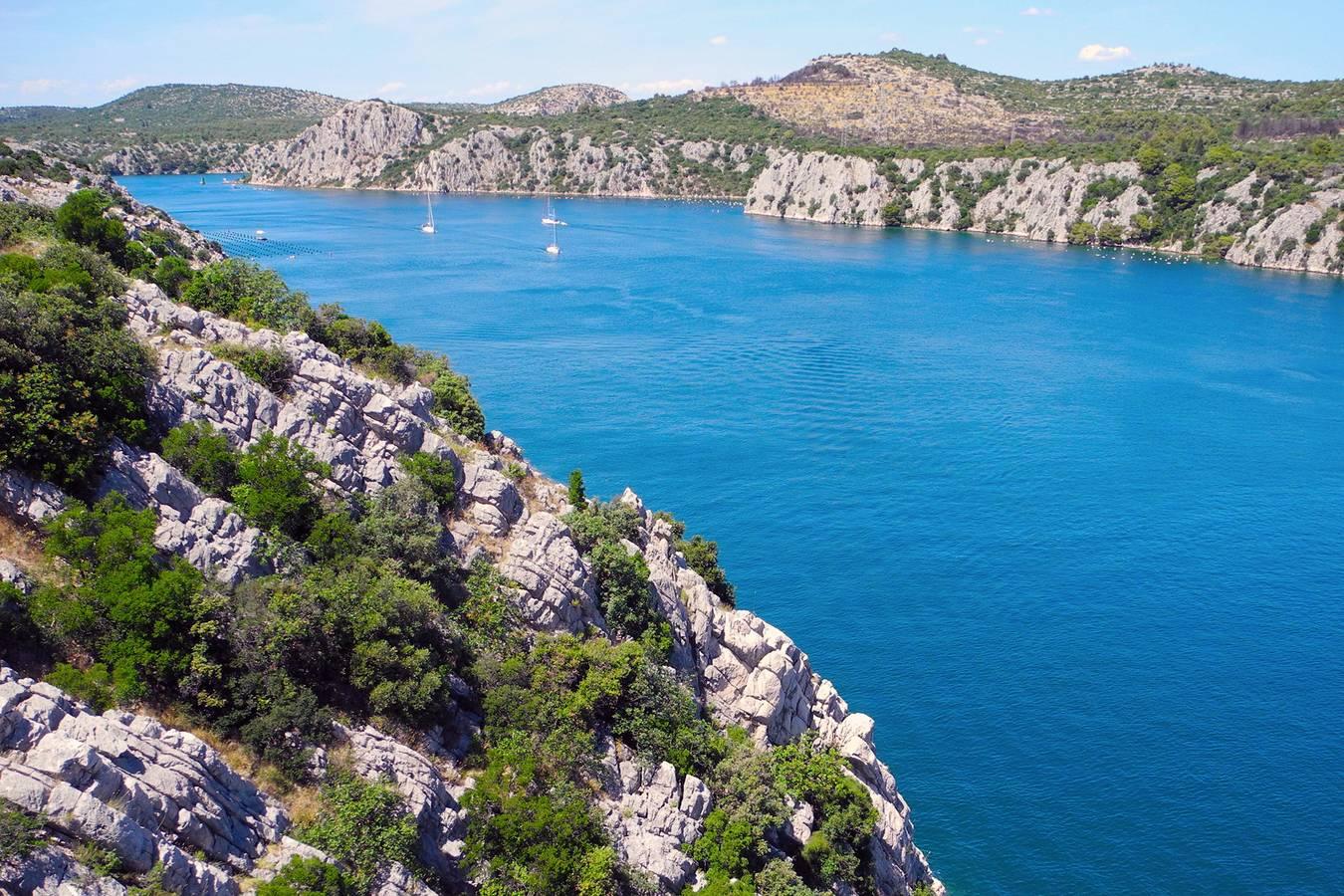Vakantieappartement met balkon en zeezicht in Vodice, Šibenik-Knin, Kroatië voor 5 personen foto 24
