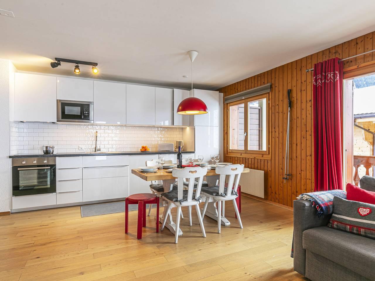 Vakantieappartement in Val-d'Illiez, Zwitserland voor 6 personen foto 3