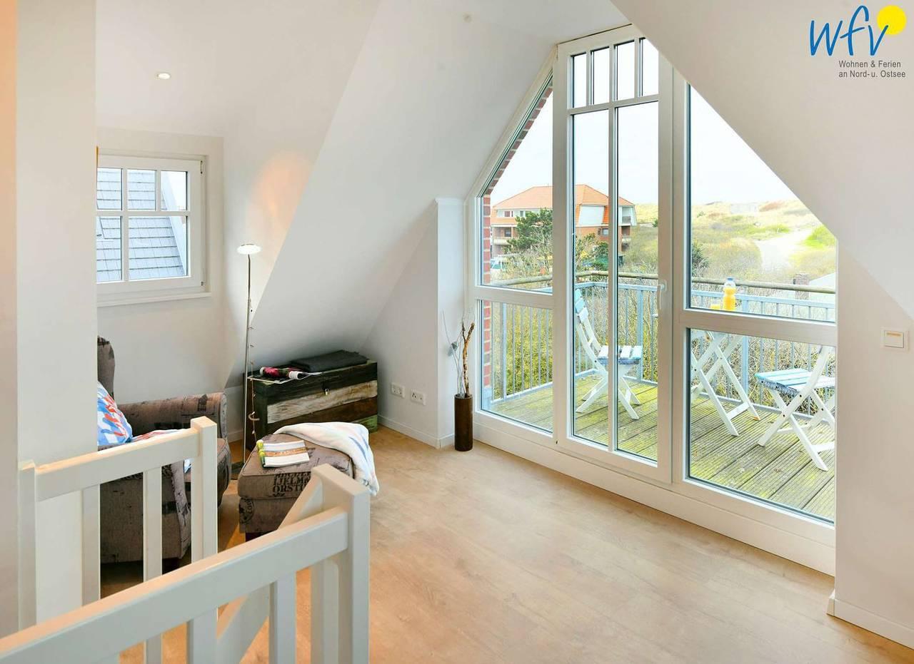 Vakantieappartement met 2 slaapkamers en balkon in Wangerooge, Duitsland voor 4 personen foto 24