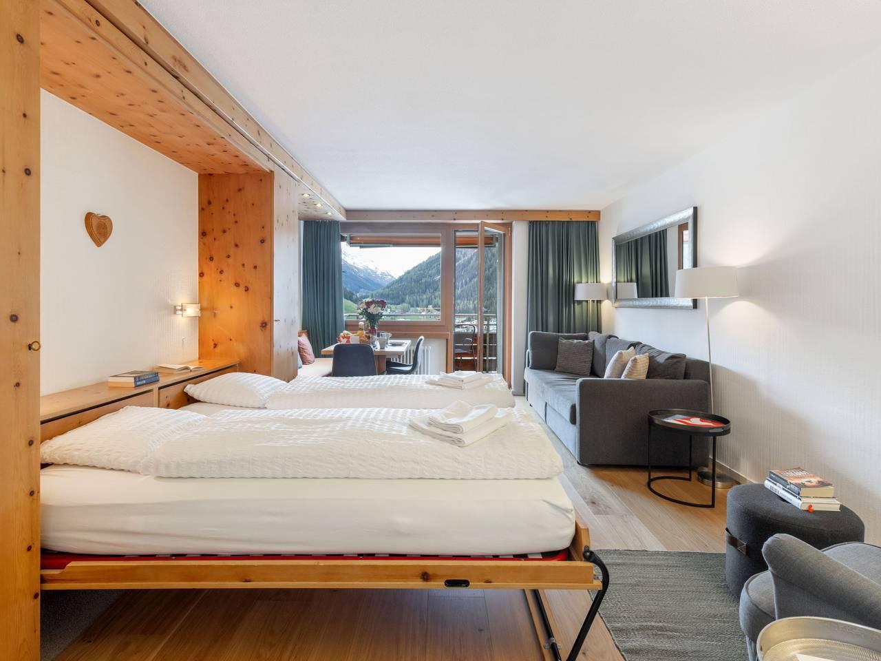Vakantieappartement in Davos, Zwitserland voor 3 personen foto 8