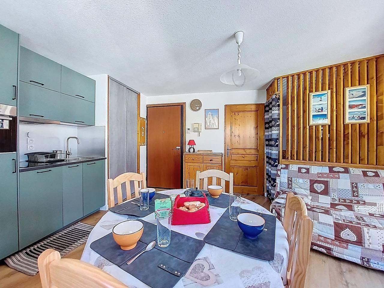 L'Espace Montagne met 1 slaapkamer en balkon in Brevent-Flegere, Chamonix, Frankrijk voor 4 personen foto 10